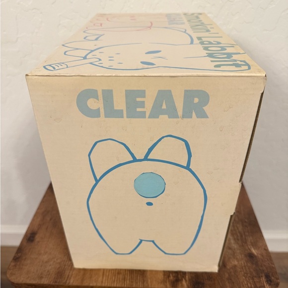 Smorkin' Labbit Clear Blue 10-Inch Figure - Picture 3 of 10